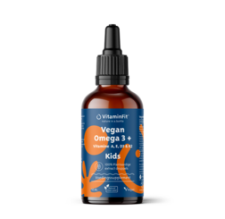 VitaminFit Omega 3+ Vitamins A, E, D3 & K2 Kids