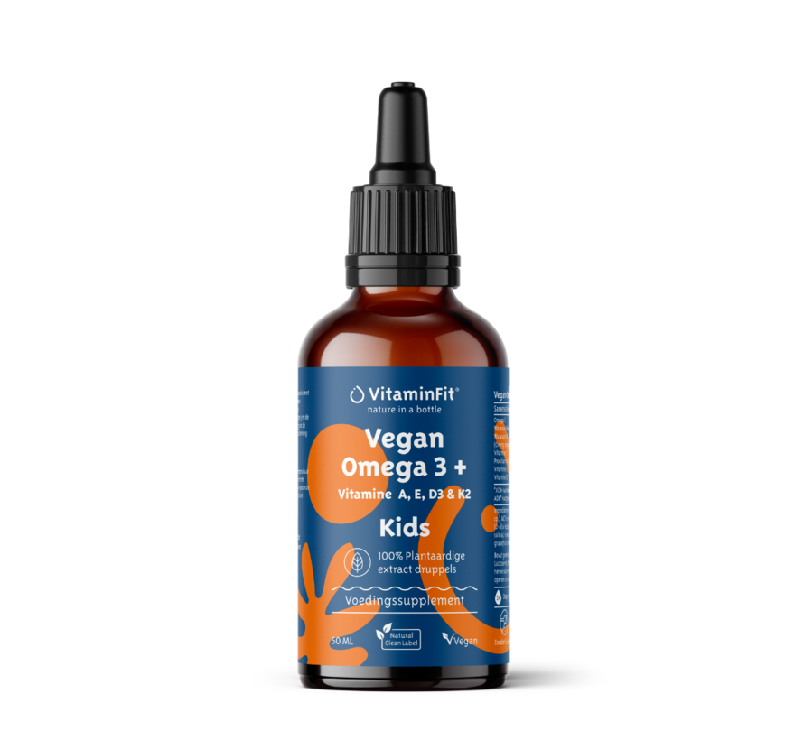 Oméga 3+ vitamines A, E, D3 et K2 Kids