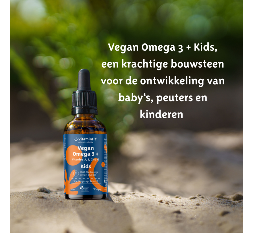 Omega 3+ Vitamin A, E, D3 & K2 Kids
