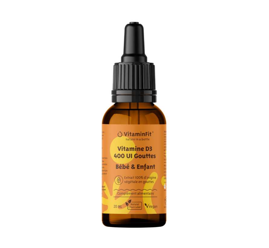 Vitamine D3 Gouttes Bébé & Enfant