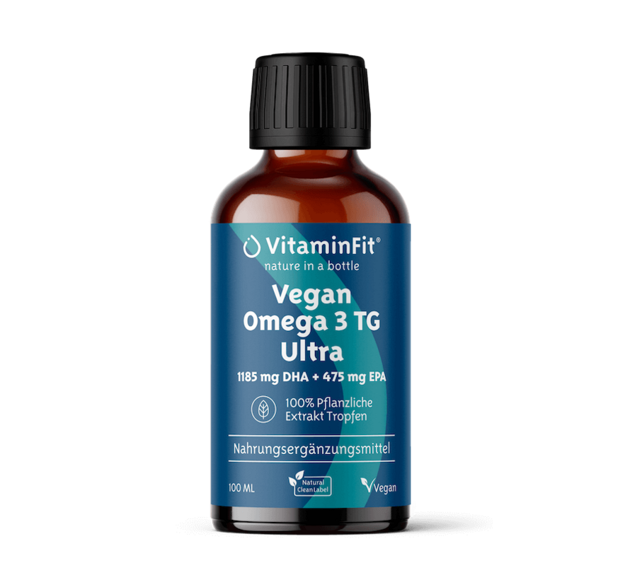 Veganes Omega-3 TG Ultra Tropfen