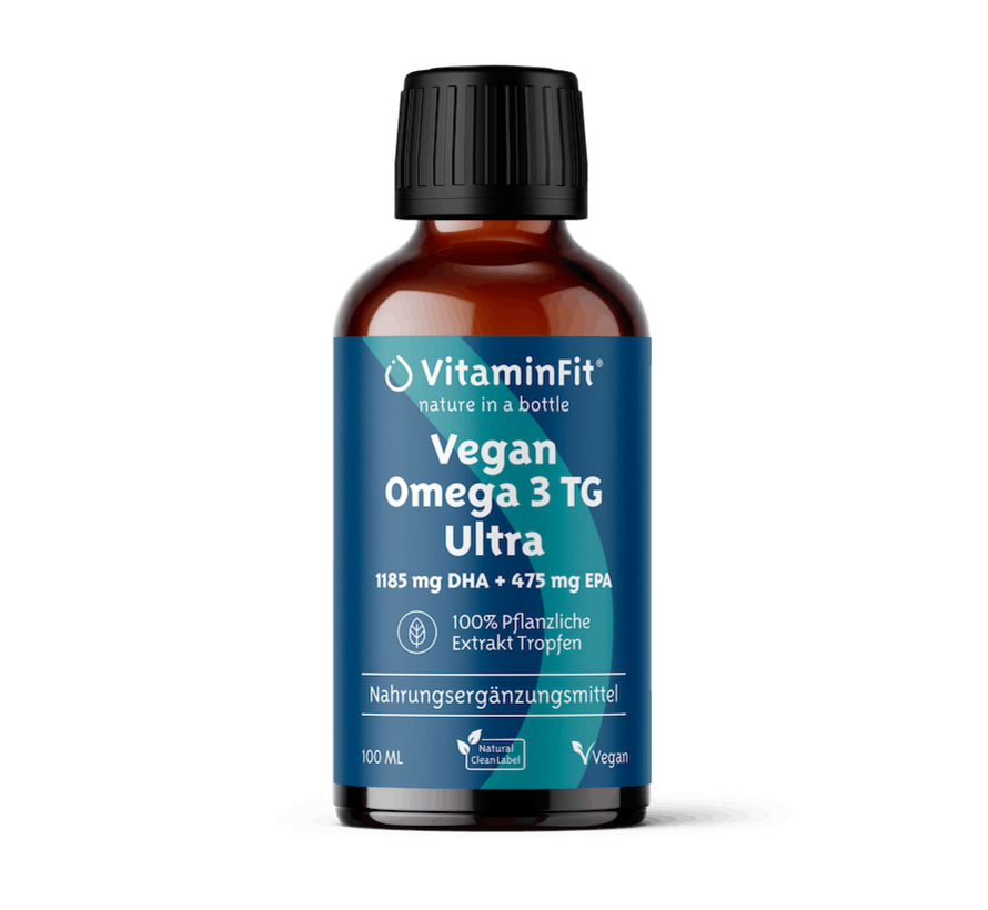 Veganes Omega-3 TG Ultra Tropfen