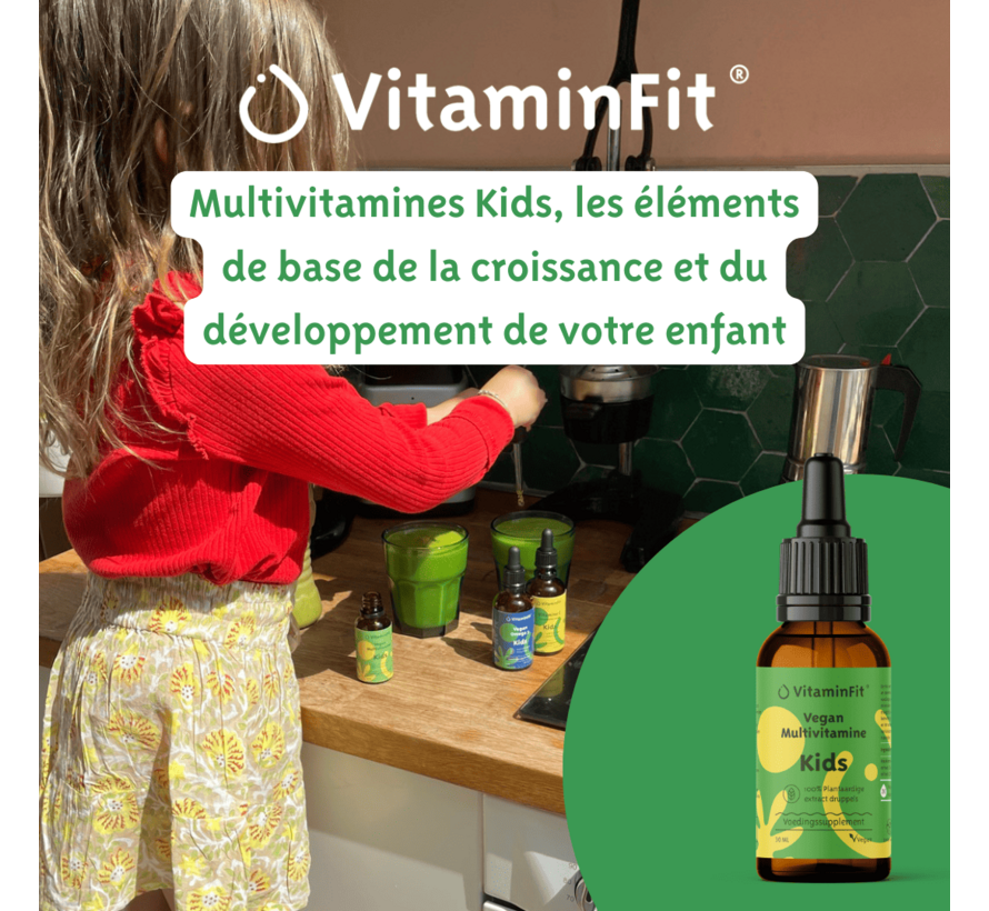 Multivitamine Végan Gouttes Enfant