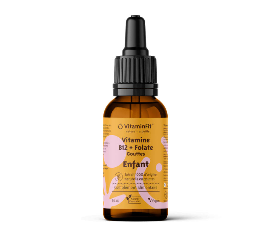 Vitamine B12 + Folate Gouttes Enfant