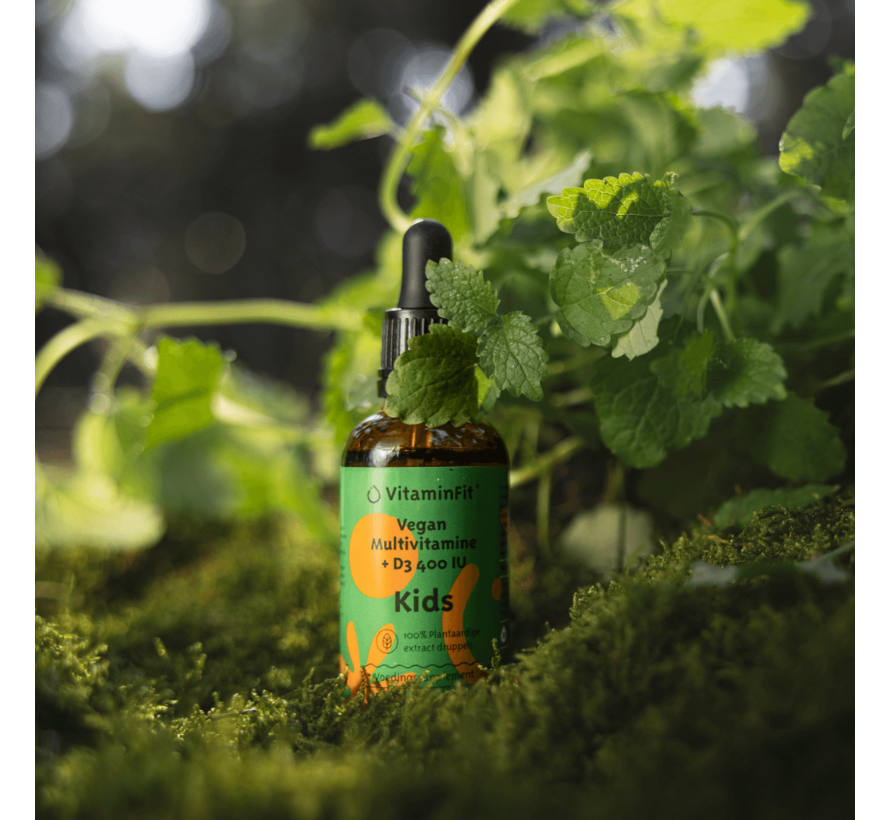 Vegan Multivitamin Kids + D3 drops