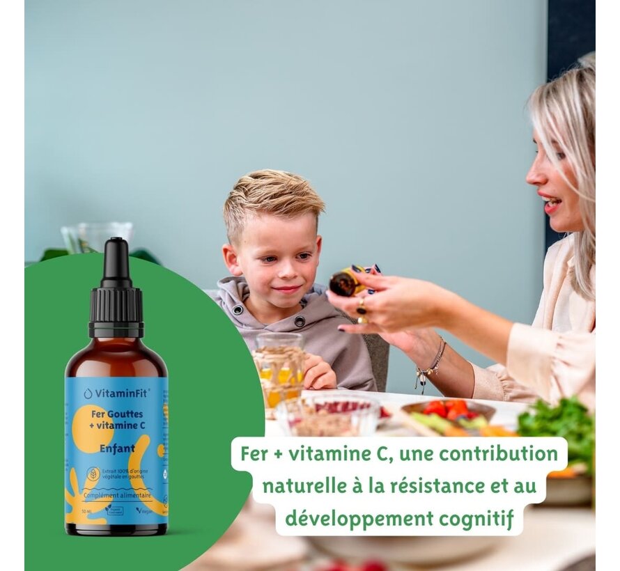 Fer en gouttes pour enfant