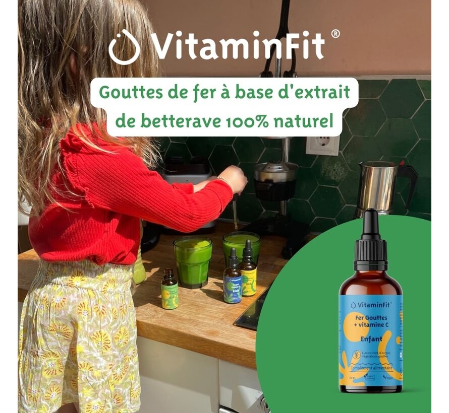 Fer en gouttes pour enfant