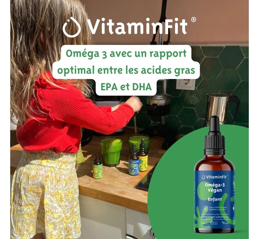 Oméga-3 Végan Gouttes Enfant