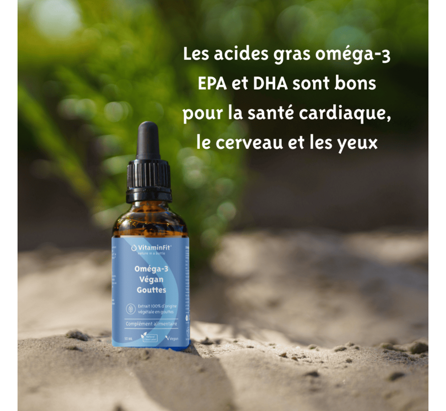 Oméga-3 Végan TG Gouttes