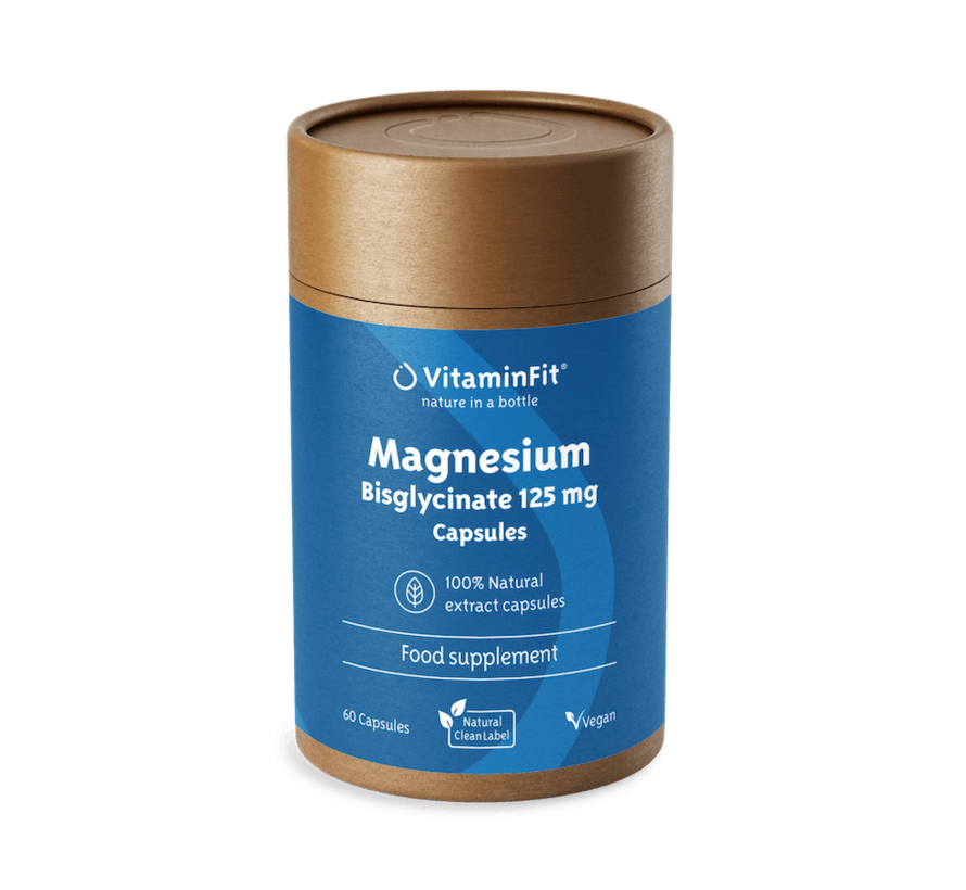 Magnesium Bisglycinate 125 mg Capsules
