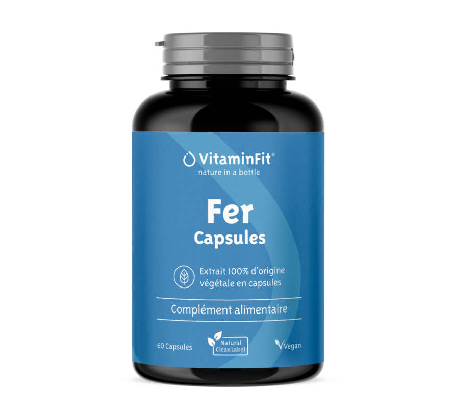 Fer capsules 100% végétal