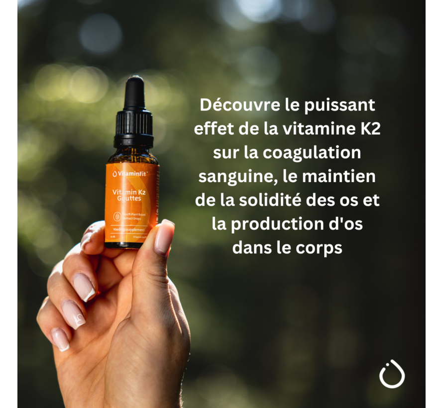 Vitamine K2 MK7 Gouttes