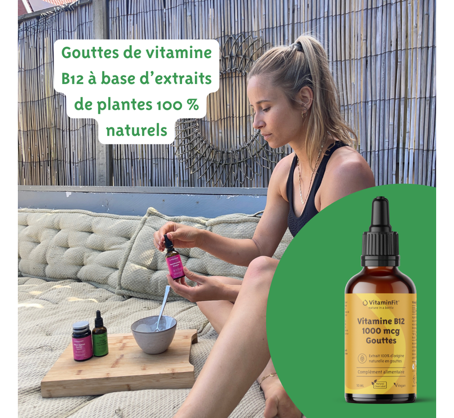 Vitamine B12 1000 mcg Gouttes