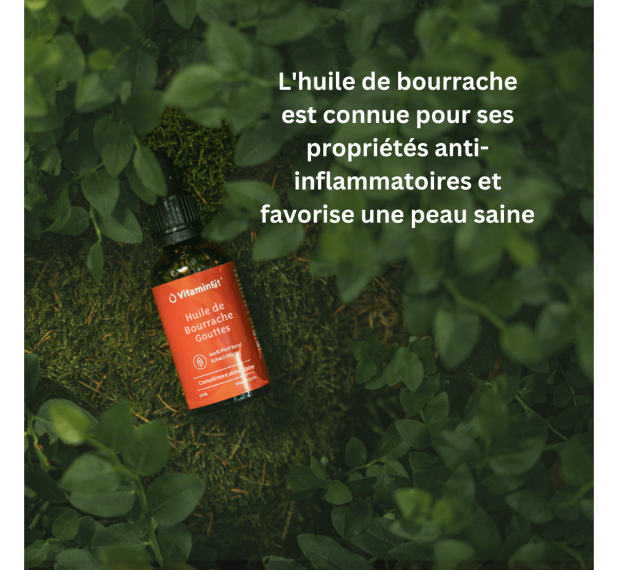 Huile de Bourrache Gouttes