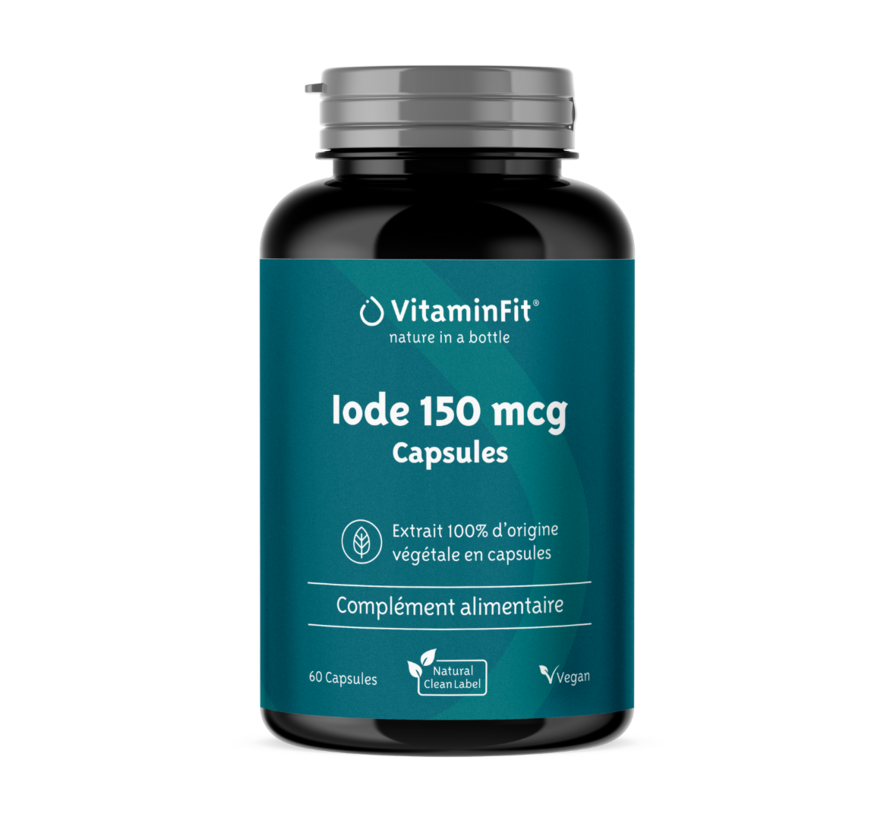 Capsules d'iode à base de varech végétal