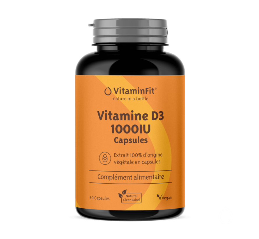 Vitamine D3 1000 IU capsules