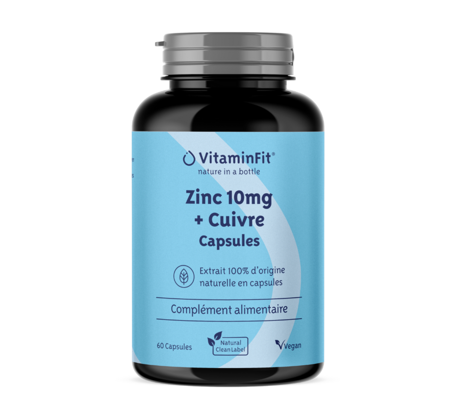 Zinc + Cuivre Capsules