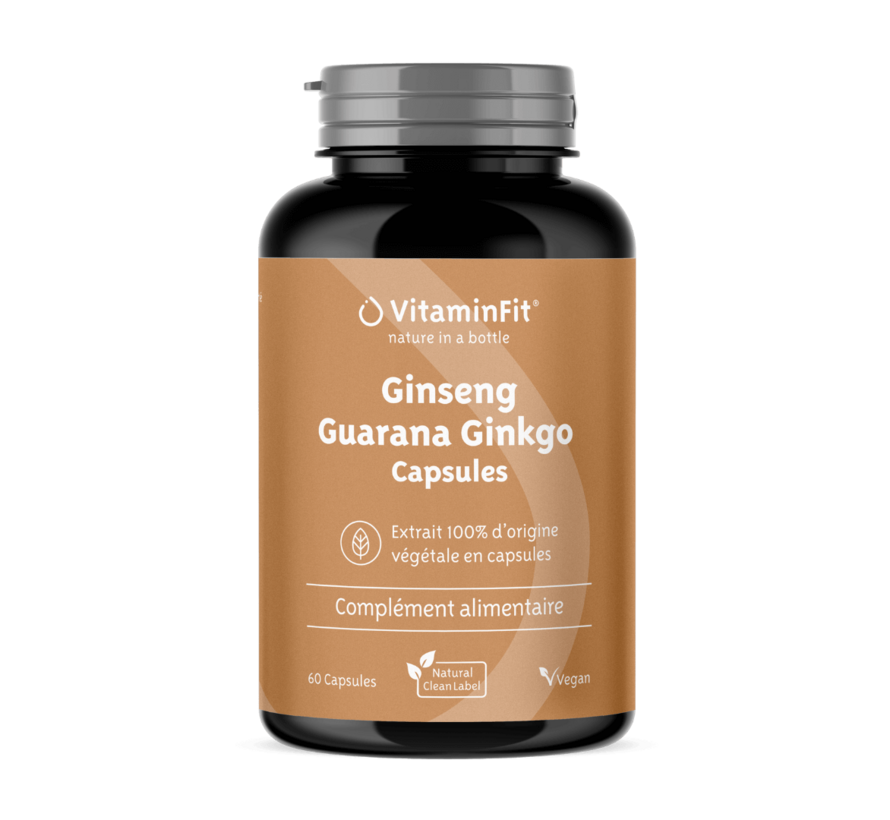 Ginseng Guarana Ginkgo Capsules
