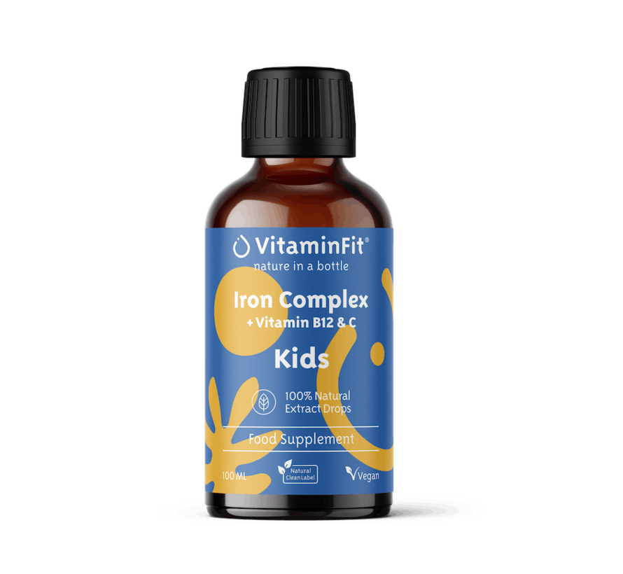 Iron Complex + Vitamin B12 and C Kids