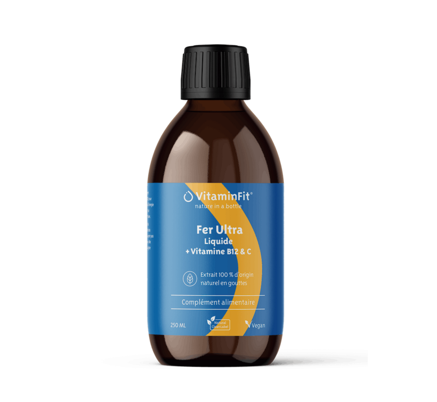 Fer Ultra + Vitamines B12 et C