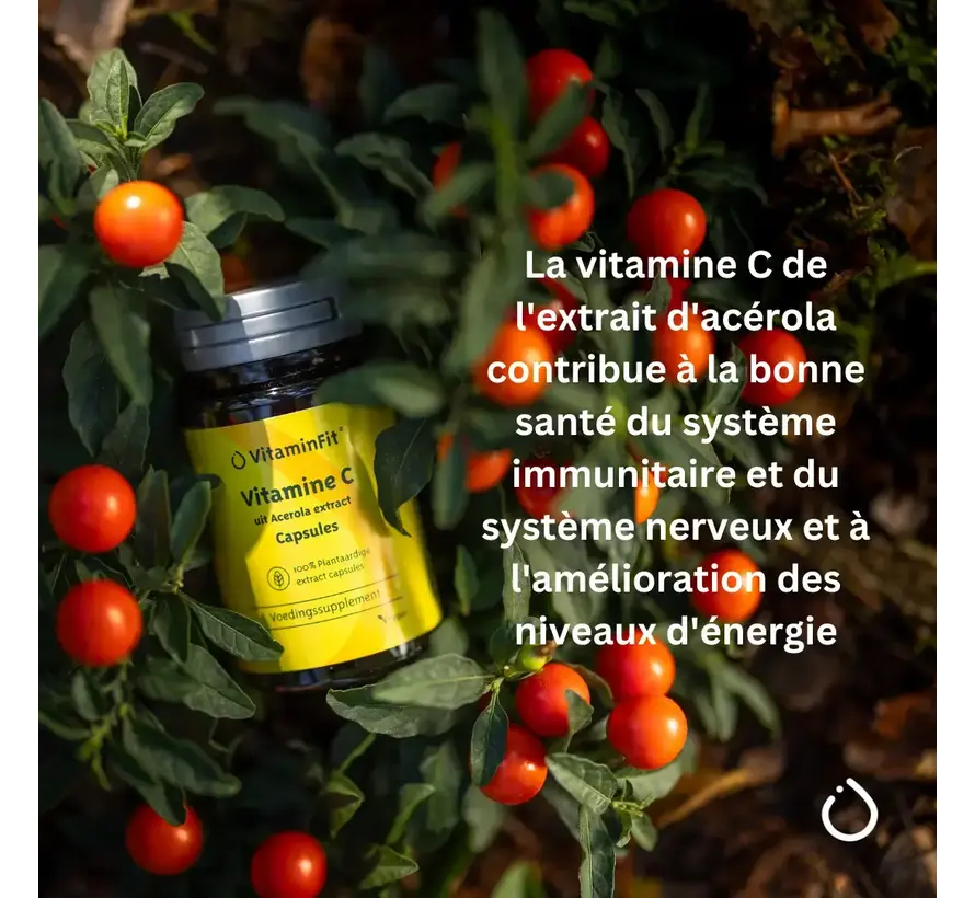 Vitamin C from Acerola capsules