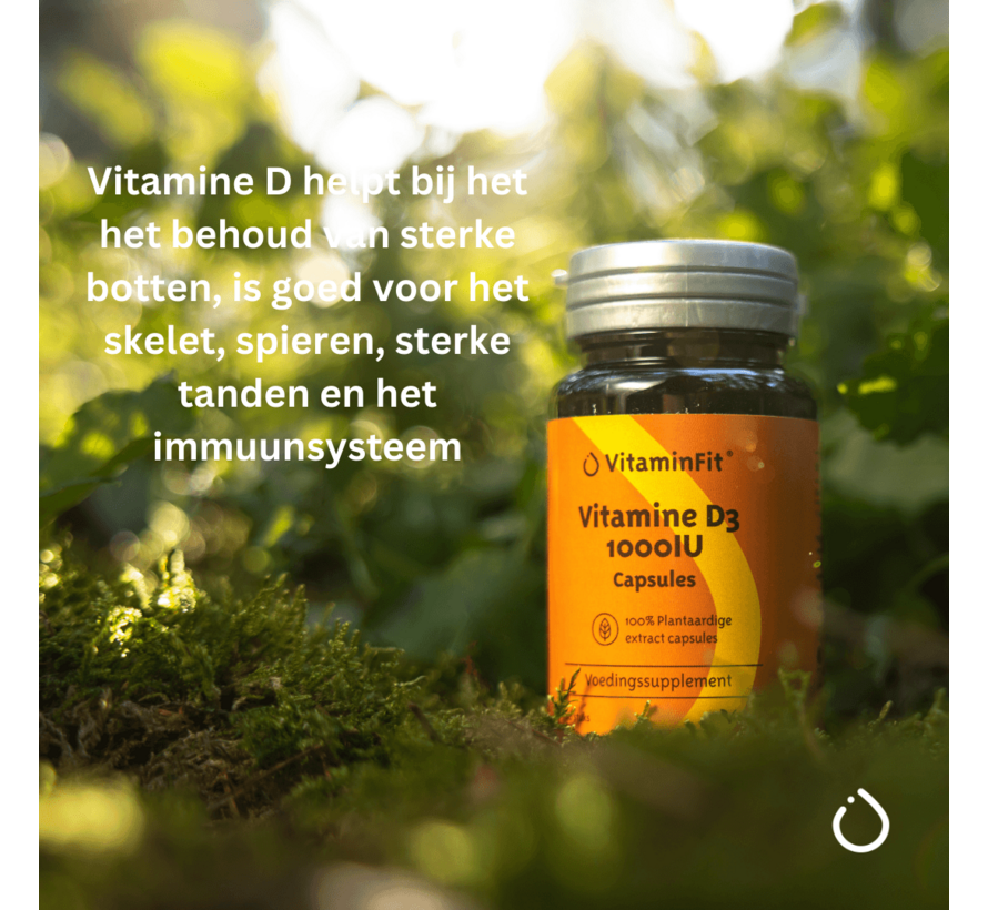 Vitamine D3 1000 IU capsules