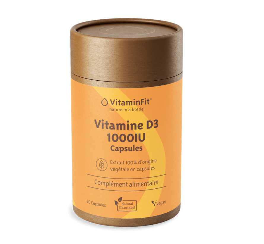 Vitamine D3 1000 IU capsules