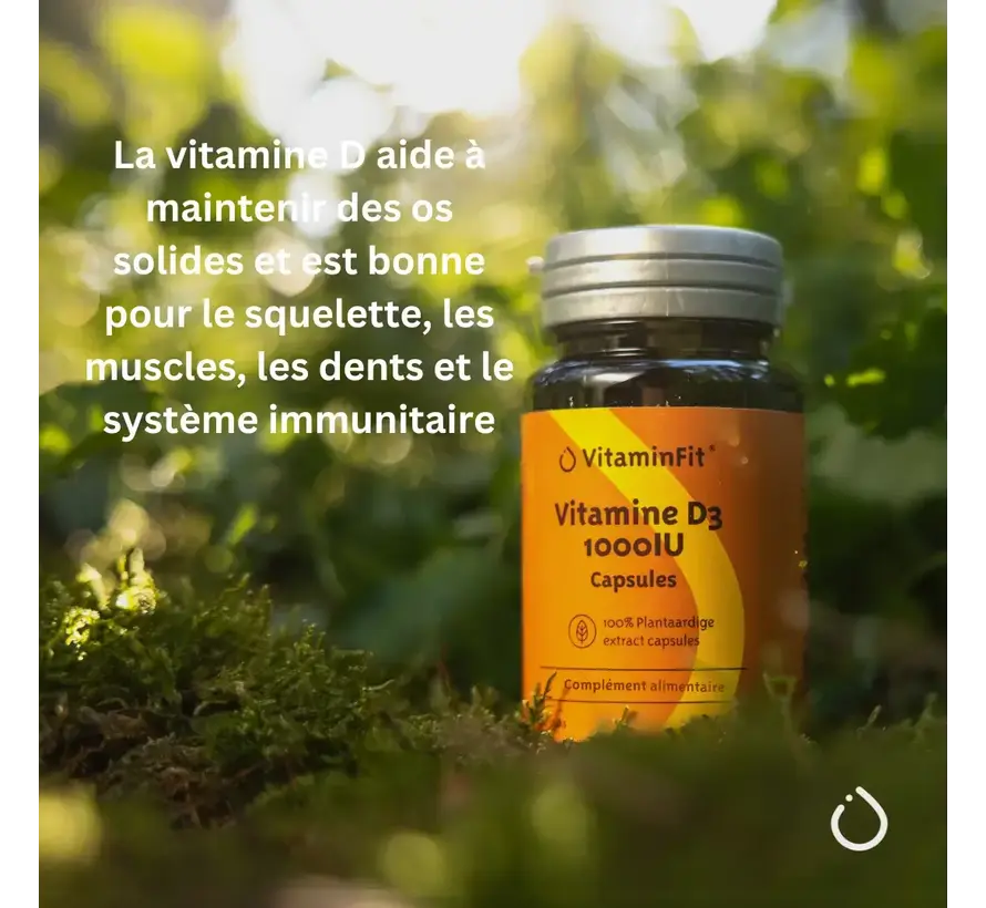 Vitamine D3 1000 IU capsules