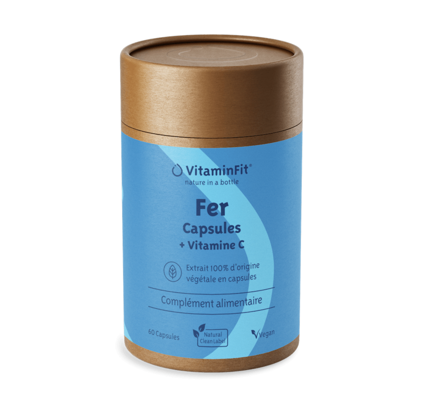 Fer capsules 100% végétal