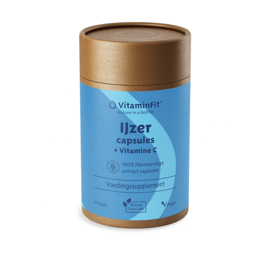 IJzer capsules 100% plantaardig