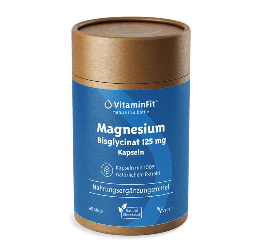 Magnesium Bisglycinat 125 mg Kapseln
