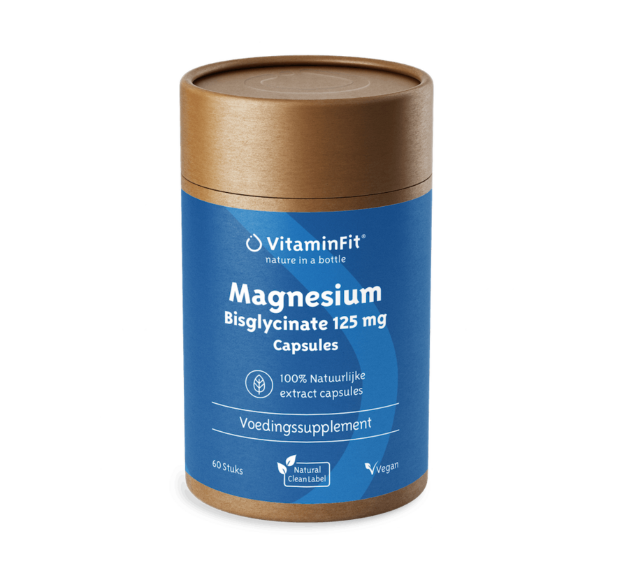 Magnesium Bisglycinaat 125 mg Capsules