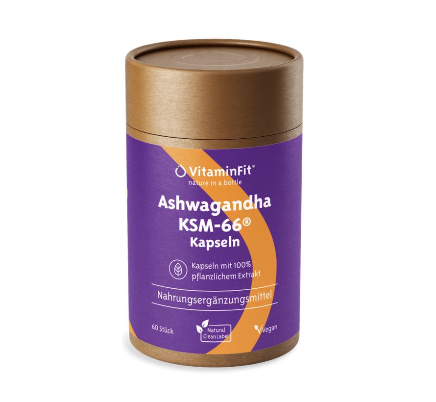 Ashwangandha KSM-66® Kapseln
