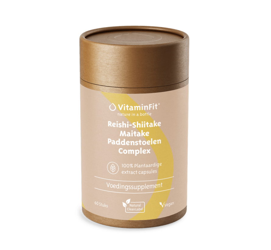 Reishi & Shiitake & Maitake Paddenstoelen Complex