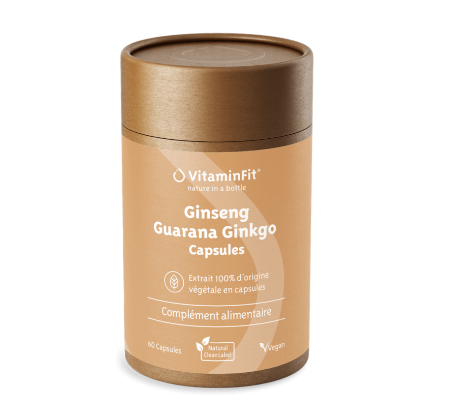 Ginseng Guarana Ginkgo Capsules