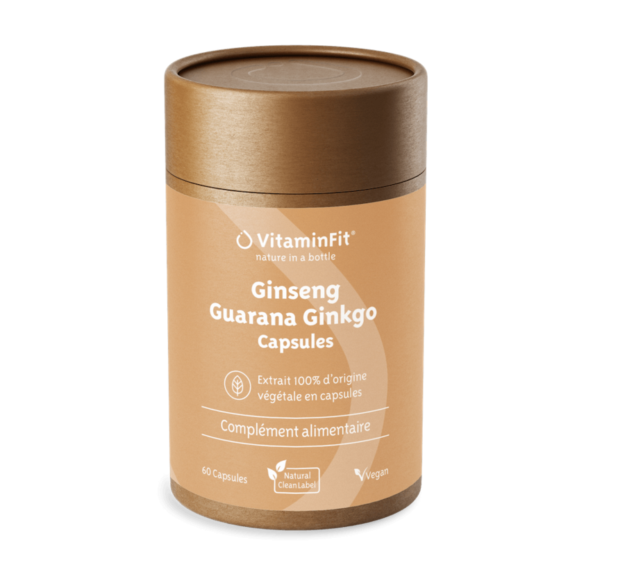 Ginseng Guarana Ginkgo Capsules