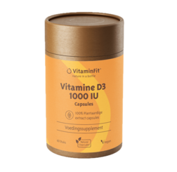 Vitamine D3 1000 IU capsules