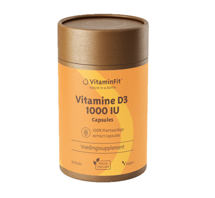 Vitamine D3 1000 IU capsules