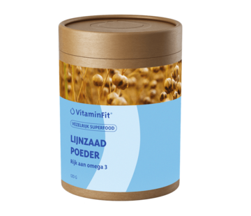 Eiwitrijk Lijnzaad in poedervorm 120 g