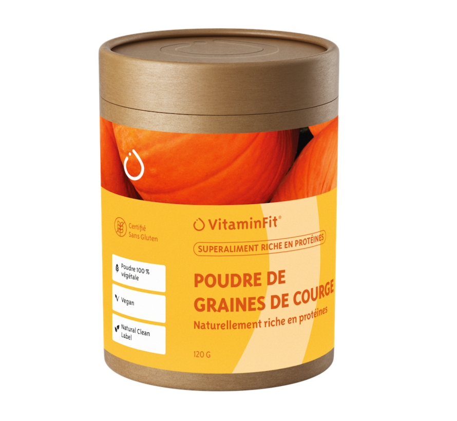 Poudre de graines de courge (riche en protéines)