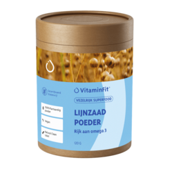 Eiwitrijk Lijnzaad in poedervorm 120 g