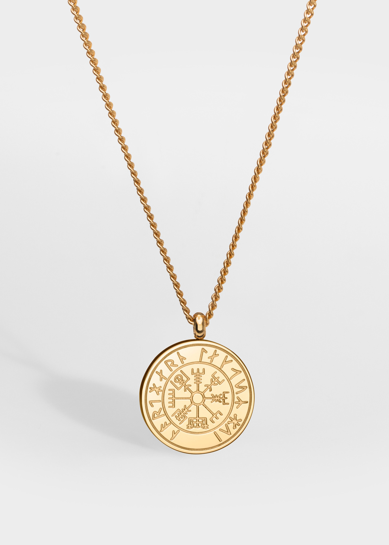 Northern Legacy NL Vegvisir pendant - Gold