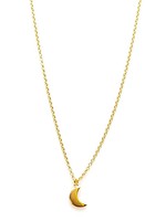 Karma Necklace Moon Goldplated