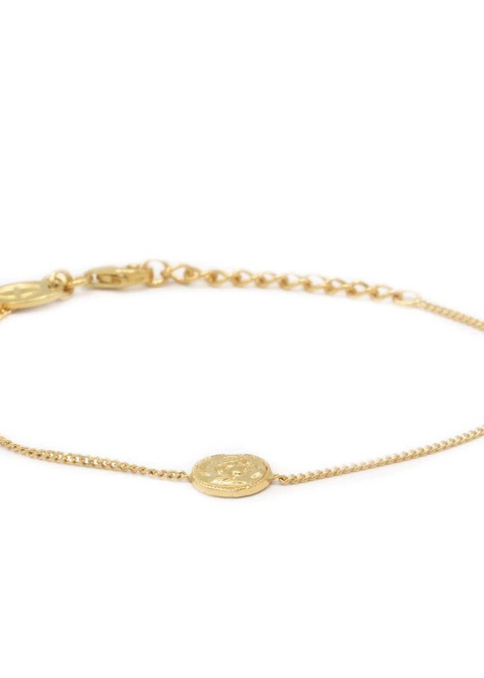 Karma Bracelet Coin Goldplated