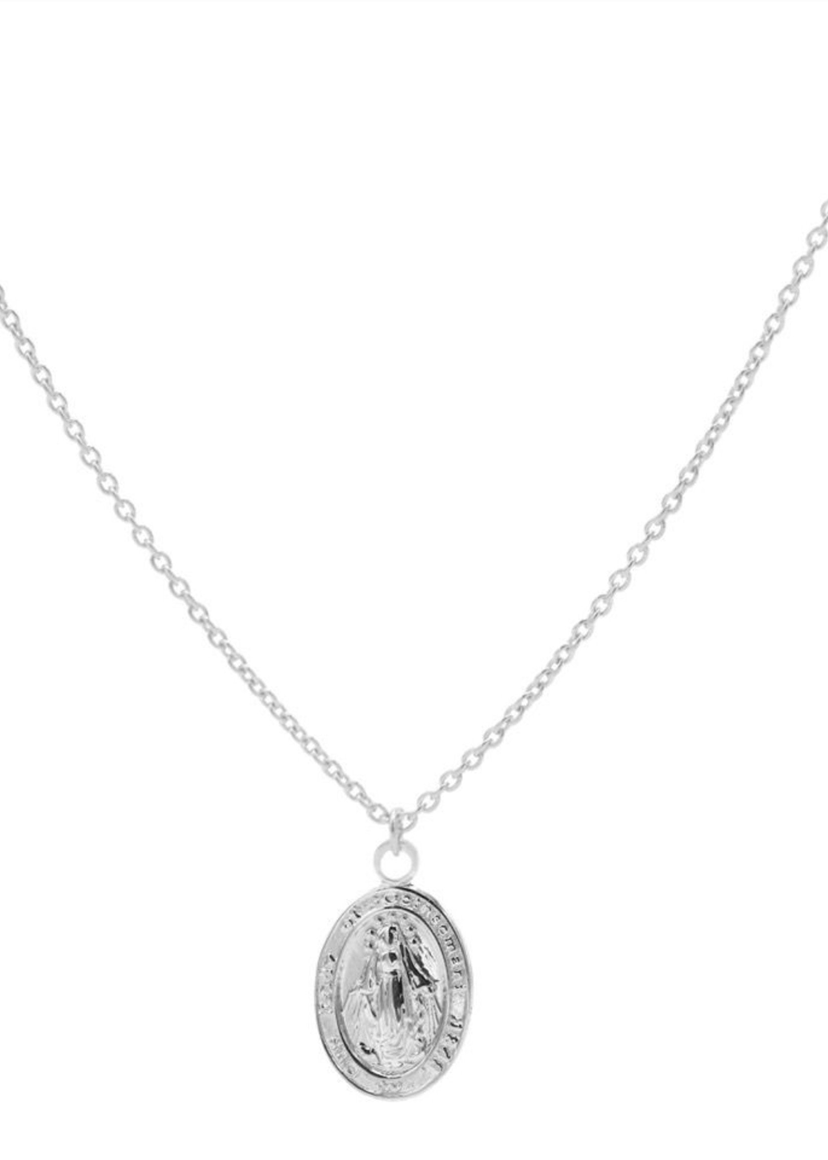 Karma Necklace Maria Silver 50-57CM