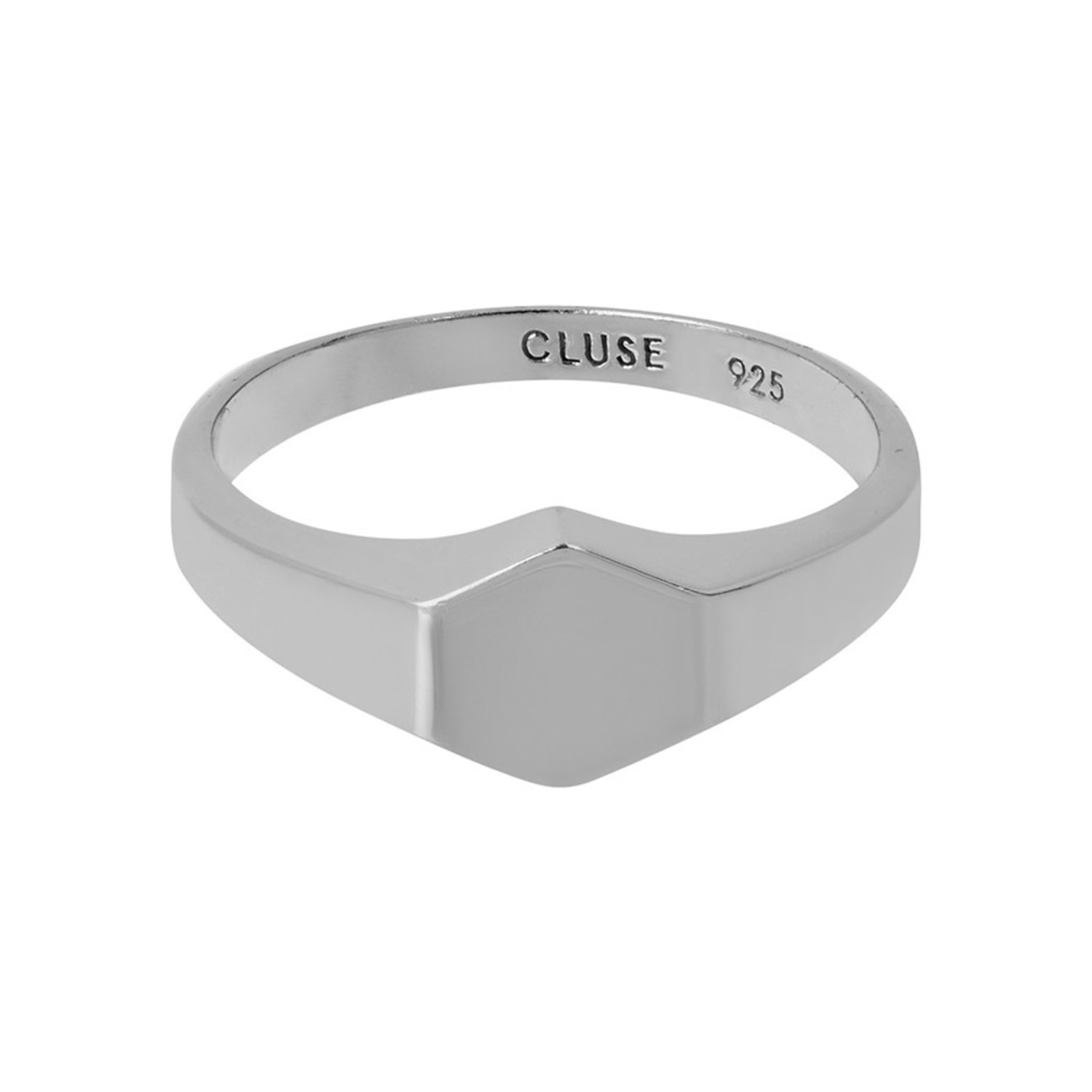 Cluse Essentielle Ring Hexagon Silver 48