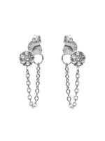 Karma Chain Zirconia Disc Silver Set