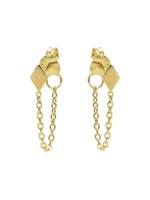 Karma Chain Diamond Goldplated  Set