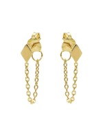 Karma Chain Diamond Goldplated  Set