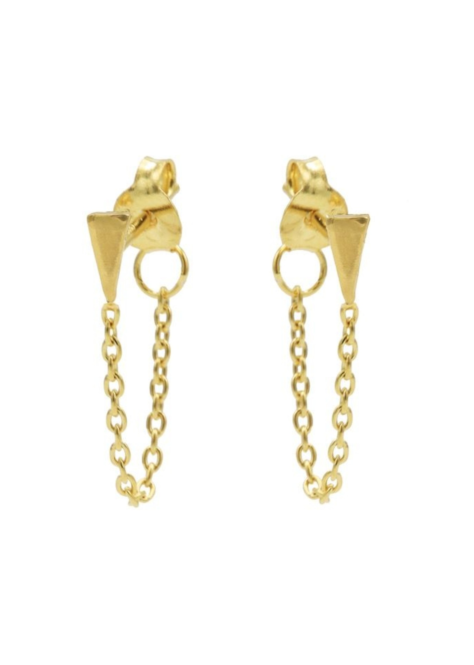 Karma Chain Mini Cone Goldplated Set